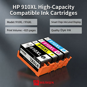Cartucho de Tinta Seguro con Firmware HESHUN 910 910XL con Chip Anti-actualización para <span class=keywords><strong>HP</strong></span> <span class=keywords><strong>OfficeJet</strong></span> 8010 8012 <span class=keywords><strong>8013</strong></span> 8014 8015 8017 8018 8020 - Product Image 2