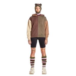 Sudadera con capucha de bloque de color para hombre con orejas de oso-Sudadera con capucha divertida y cálida con diseño juguetón, ideal para atuendos informales - Product Image 1
