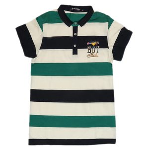 เสื้อยืดโปโลเด็กชาย - สีเขียว - Product Image 1
