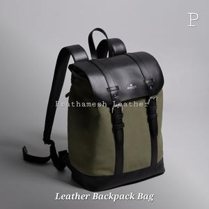 Mochila de cuero clásica hecha a mano para hombre, Diseño Seguro y espacioso, directo de fábrica, precio al por mayor, descuentos a granel, tendencia clásica - Product Image 6