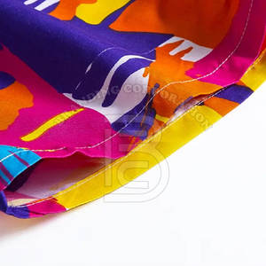 Pantalones cortos de malla de sublimación Unisex estilo bosque de alta calidad para hombres, tamaño personalizable con nuevo logotipo, método de tejido no tejido informal - Product Image 6