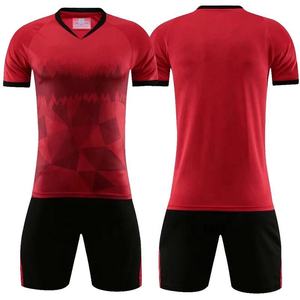 Custom <b>Soccer</b> Fan Jersey OEM Manufacturer Private Label Wholesale Supplier Bulk High GSM Interlock Fabric Sportswear Set - Product Image 3