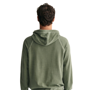 Sweat à capuche surdimensionné d'hiver en tissu français de luxe vintage pour homme, épais et lourd, 100% coton, streetwear, imprimé, logo brodé - Product Image 2