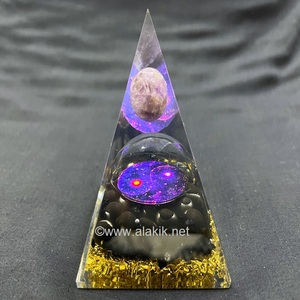 พลอยมรกตธรรมชาติทำด้วยมือเรซินออร์แกน - Product Image 5