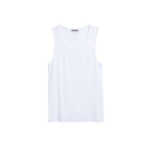 Camisetas sin Mangas Personalizadas de Alta Calidad 100% Algodón Camisetas sin Mangas para Hombre Logotipo Personalizado Camisetas Blancas para Gimnasio Fitness y Culturismo - Product Image 3