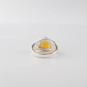 Anillo de Citrino con Corte Ovalado, Certificado IGI, Plata de Ley 925, Hecho a Mano, para Mujer, Compromiso, Boda, Fiesta, Regalo de Piedra Natal - Product Image 3