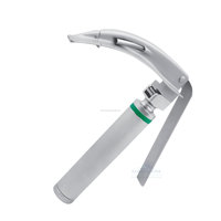 Davicon Enterprises - Mac-laryngoscope flexible à fibre optique approuvé CE ISO, LED, en acier inoxydable, réutilisable, réglable et durable