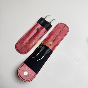 Pince à épiler GETUP BROSONS IMPEX en acier inoxydable et acrylique, anti-magnétique, anti-statique, à pointe fine et lisse de 10 mm, pour isolation des cils - Product Image 5