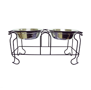 Cuenco de comida de metal para perros, cuenco de alimentación doméstico para mascotas con base de metal, superventas - Product Image 4