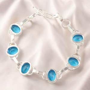 For Zircon Sterling Silver Charm <b>Bracelet</b> 925 Oval Cut Luxury Simple Classic Design Handmade Jewelry Gift for Her - Product Image 1