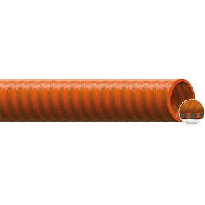 Quadriflex Plastic Suction <b>Hose</b> 152mm ID 167mm OD 7.5mm Wall 4m Length Orange - Product Image 1