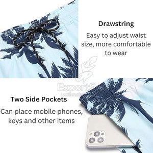 Pantalones cortos de playa de ropa informal para venta en línea Pantalones cortos de playa de algodón/poliéster para hombre de nuevo diseño Pantalones cortos de playa - Product Image 5