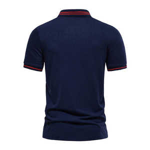 Nueva tendencia estilo hombres Polo deporte camisetas mejor precio al por mayor liso Casual Golf logotipo personalizado impresión OEM servicio ropa deportiva - Product Image 2