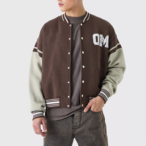 Vestes universitaires personnalisées de haute qualité pour hommes Letterman broderie saison d'hiver traitement direct du fabricant - Product Image 1