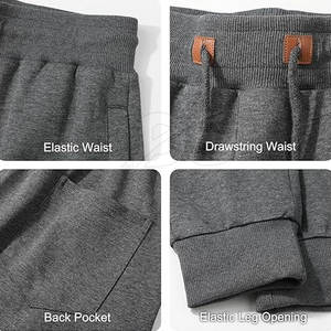 กางเกงจ็อกเกอร์ลำลองผู้ชาย เอวกลาง น้ำหนักเบา ทรงแอธเลติก ผ้าเนื้อนุ่ม ยืดหยุ่น สวมใส่สบาย เหมาะสำหรับวิ่ง ออกกำลังกาย เล่นกีฬา - Product Image 4