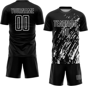 เสื้อทีมฟุตบอลคอวีคอวีผ้าโพลีเอสเตอร์เสื้อทีม100% แห้งเร็วชุดฟอร์มทีมฟุตบอล2025กำหนดเองได้ - Product Image 1