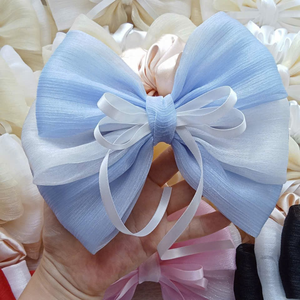 Tóc Đàn Hồi Scrunchy Ban Nhạc Rộng Lớn Fluffy Scrunchies Tóc Tie Phụ Kiện Quà Tặng Ý Tưởng Cho Phụ Nữ Cô Gái OEM Odm Made Trong Việt Nam - Product Image 3