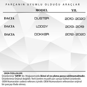 Goupille de radiateur pour Dacia Duster, Lodgy, Dokker - Product Image 2