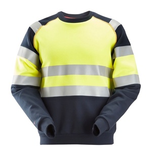 Hi viz เสื้อสเวตเชิ้ตเพื่อความปลอดภัยแถบสะท้อนแสงสำหรับผู้ชายชุดทำงาน - Product Image 1