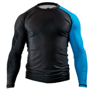 Camiseta de Manga Larga para Hombre, de Secado Rápido, Transpirable, Resistente al Viento, Antibacteriana, Sostenible, de Primera Calidad, con Estampado Personalizado OEM/ODM - Product Image 1