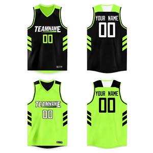 Vente en gros Maillot de basket-ball double face personnalisé Chemise de basket-ball sans manches Compétition Formation Vêtements de sport respirants Hommes/Jeunes - Product Image 4