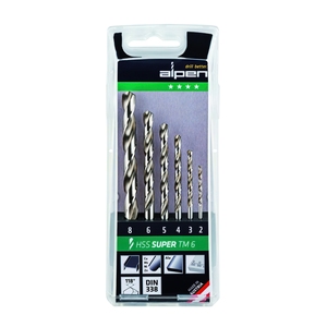 Set di Punte da Trapano Alpen HSS Pro, 6 Pezzi - Product Image 1