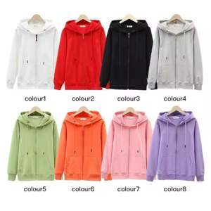 Nouveau Design à la mode à manches longues lâche fermeture éclair sweats à capuche sweats coton imprimé personnalisé hommes sweats à capuche vestes - Product Image 2