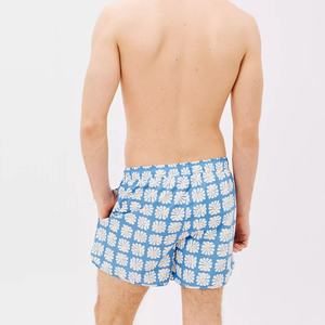 Factory Printed Beach Custom <b>Men</b> <b>Trunk</b> Boarding 100% Polyester Waterproof <b>Men</b> Swim Shorts Sublimation Prints - Product Image 2