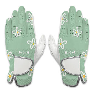 Custom Golf Gloves OEM Supplier Bulk Wholesale Cabretta Leather Non Slip Grip Breathable Flexible Durable Professional Golf Use - Product Image 4