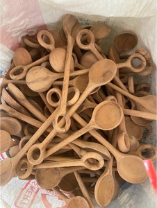 ช้อนไม้เรียบสำหรับอุปกรณ์ทำอาหารเครื่องครัวและชุดรับประทานอาหาร - Product Image 3