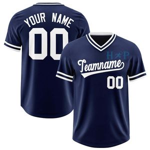 Customizable Baseball Jersey for Youth Breathable Plus Size Uniform Embroidered Logo <b>Number</b> Blank Shirts for Team Training - Product Image 1