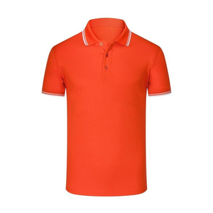 Vêtements d'été sérigraphiés personnalisés Chemise polo tricotée rayée pour hommes Meilleure tenue décontractée Chemise polo tricotée - Product Image 5
