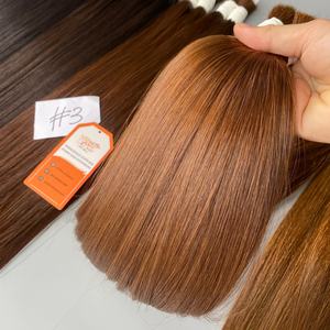 Extensiones de Cabello Humano a Granel Sin Caída Ni Enredos, Color Personalizado, Paquetes de Cabello Virgen Vietnamita 100% - Product Image 3
