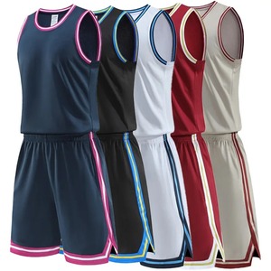 Ensemble de maillot de basket-ball personnalisé, imprimé avec votre nom et votre numéro, uniforme de sport d'équipe pour hommes et femmes - Product Image 2
