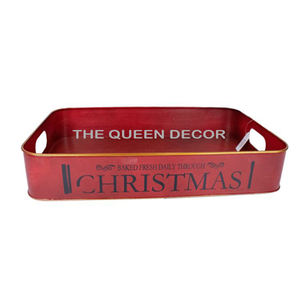 Bandeja DE SERVICIO DE Metal de diseño moderno para el hogar, Hotel, restaurante, Bar, utensilios de cocina, Decoración de mesa, sublimación en blanco - Product Image 5