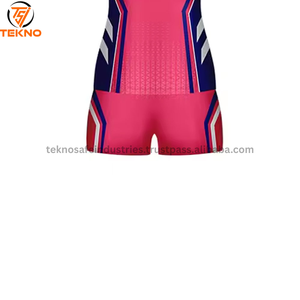 2025 Peso ligero y ajuste cómodo Diseño de uniforme de voleibol Material de poliéster Hecho Uniforme de voleibol Servicio OEM - Product Image 4