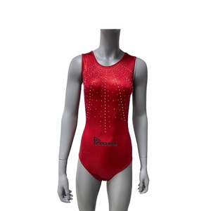 High Quality Sublimation Gymnastics Leotard for Girls Breathable Sleeveless Dancewear OEM <b>Performance</b> Dance <b>Wear</b> Wholesale - Product Image 5