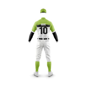 2025 nouveau Style à manches courtes jeunesse et adulte vêtements de sport respirant Baseball et Softball uniforme Sublimation imprimé ensembles - Product Image 6