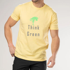 Camisetas informales estampadas de buena calidad para hombre tejido de punto de nuevo diseño fabricado en fábrica de Bangladesh - Product Image 5