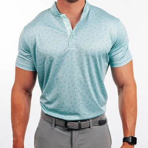 2023 produits chauds polos en gros col évacuant l'humidité chemise de golf polo tricoté pour hommes - Product Image 1