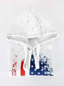 Nueva alta calidad bajo Moq sublimación personalizada de secado rápido transpirable pesca sudaderas con capucha de manga larga de poliéster con bolsillos grandes para hombres - Product Image 3