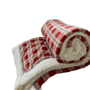 Manta clásica cálida suave y acogedora simple - Product Image 1