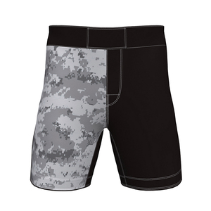 Fabricante Mayorista de Shorts de MMA de Alta Calidad, Shorts de Boxeo Blancos para Sublimación, Elásticos, Transpirables y de Secado Rápido para Hombre - Product Image 3