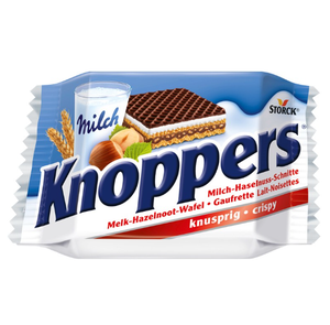 Nouvelles barres de chocolat aux noisettes Knoppers, 24 x 25 g, cacahuètes salées dures, barres frites, processus transformé, livraison CIF - Product Image 2