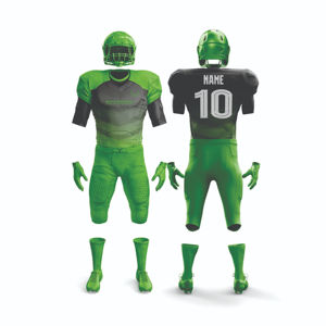 ชุดอเมริกันฟุตบอลแบบกำหนดเอง ผ้าโพลีเอสเตอร์ 100% ทนทาน สวมใส่สบาย พร้อมกราฟิกทีมแบบกำหนดเอง ดีไซน์โดดเด่น ประสิทธิภาพสูง - Product Image 2