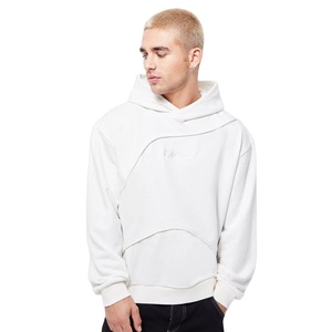 Top Tendance Hommes Blanc 400 GSM Polaire Élégant Hoodies À Vendre Hommes Surdimensionné Hoodies Custom Made Hoodies - Product Image 1