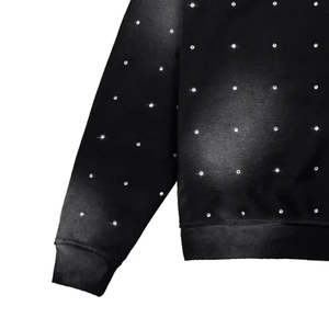 เสื้อฮู้ดดี้ทรงโอเวอร์ไซส์ Sun Fade ผ้าหนา 460 GSM ล้างสีแบบ Acid Wash ทรงปกติ ผ้าฝ้าย 100% เสื้อฮู้ดดี้สตรีทแวร์สำหรับฤดูหนาว เหมาะสำหรับผู้ชายและผู้หญิง - Product Image 6