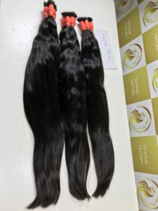 Haute qualité 100% Vietnam non transformés vierges Remy Extensions de cheveux humains 75cm couleur naturelle extrémité épaisse cuticule alignée naturel - Product Image 3