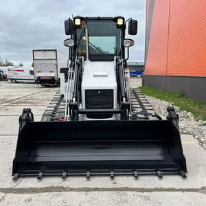 Hidromek 62ss Compact Backhoe Loader 4x4 Towable Strong Backhoe Loader PLC Controlled Motor Engine <b>Pump</b> Multi-Function - Product Image 1