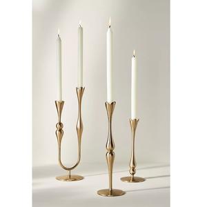 Best Quality Elegant Metal Candle Holder for Home Decor for Table, <b>Shelf</b>, or <b>Mantel</b> Display Available at Bulk Quantity - Product Image 4